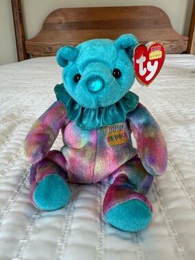 December Birthday Month Beanie Baby Bear